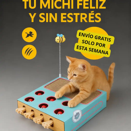 RASCAMOLE™ Tu gato lo amará desde el primer día.