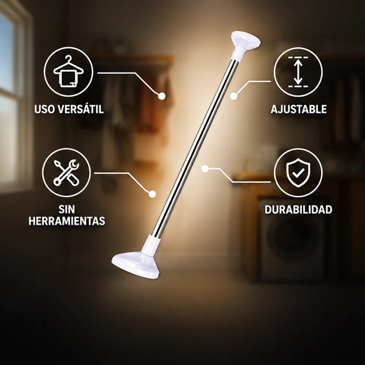 FlexiBar™ | Barra Ajustable Multiuso  🎁 Llévate GRATIS un Mini Quitamotas Reutilizable