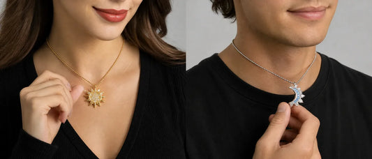 Eclipse Sol & Luna™ Dos collares. Un vínculo que siempre permanece.
