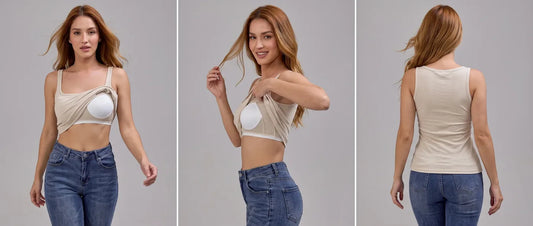 ComfyCup™ — Blusa con Copa Integrada