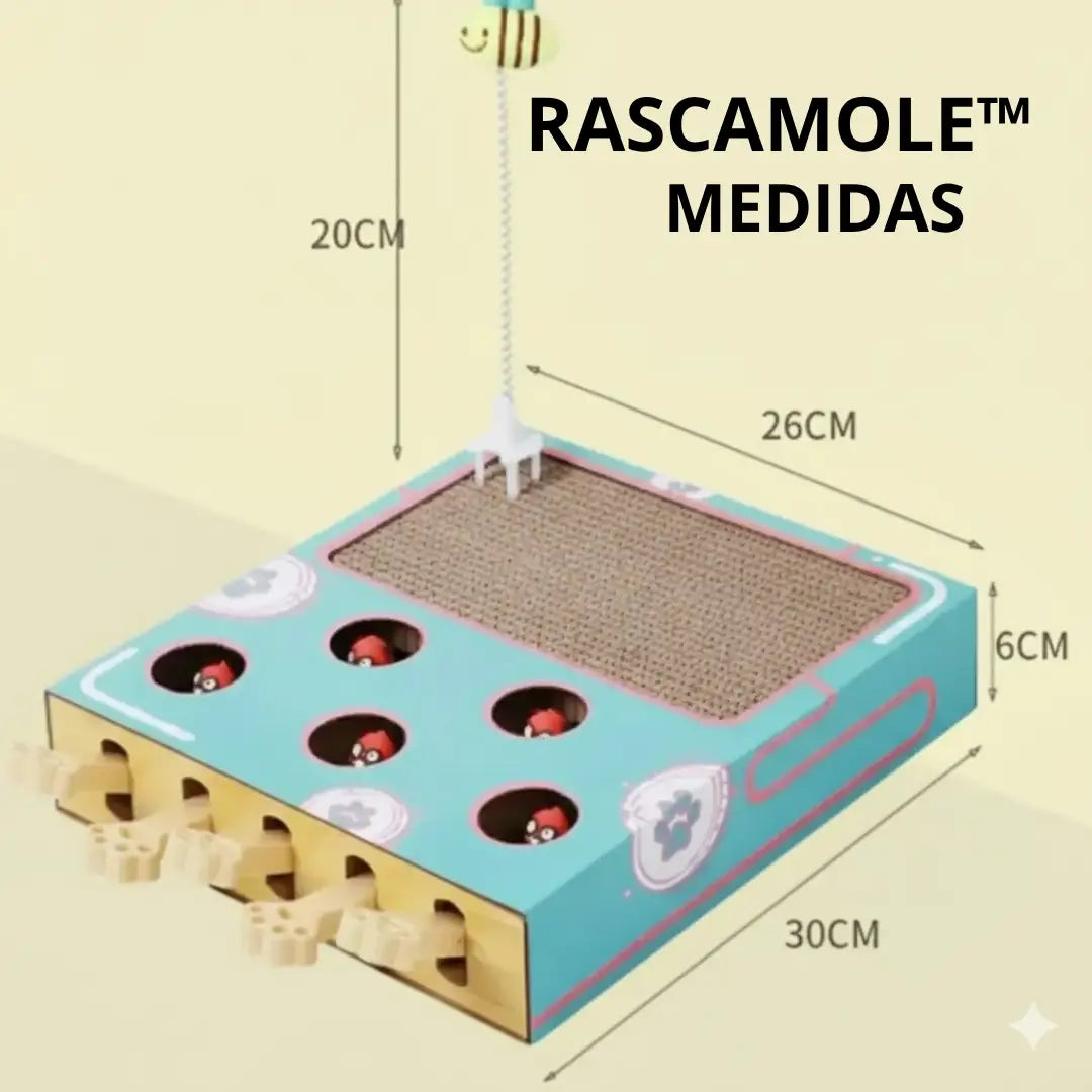 RASCAMOLE™ Tu gato lo amará desde el primer día.